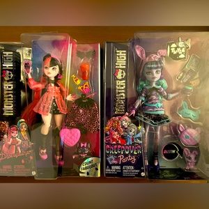 Draculaura, Twyla and Cleo G3 - Monster High